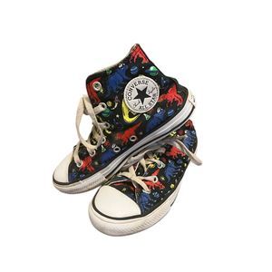Converse Dino Chuck Taylors high tops Boys Shoes size 1